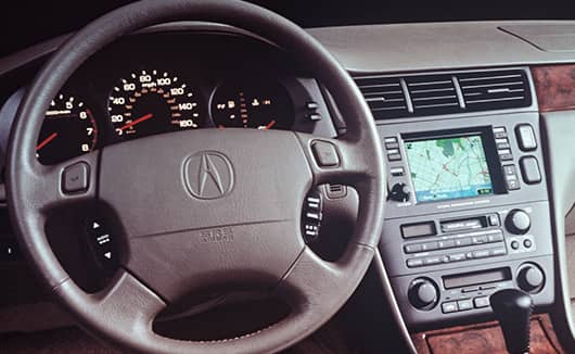 Acura first navigation system