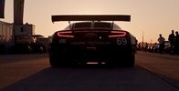 Acura NSX GT3  rear view at Sebring International Speedway
