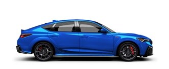 2026 Acura Integra Type S shown in Double Apex Blue.