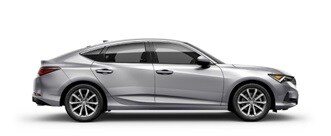 2026 Acura Integra shown in Solar Silver Metallic.