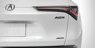 Acura 2025 ADX Gloss Black Emblems