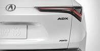 Acura 2025 ADX Gloss Black Emblems