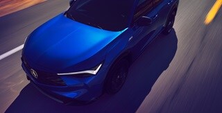 Acura 2025 ADX A-Spec with Advance Package in Adriatic Sea Blue Metallic
