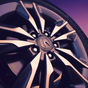 Acura 2025 ADX Standard 18-inch Shark Gray Machine-finished wheels 