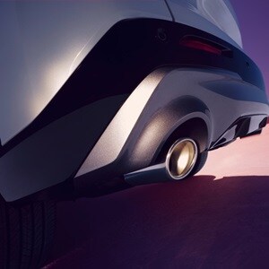 Acura 2025 ADX A-Spec with Advance Package in Platinum White Pearl with dual exhaust