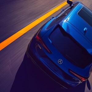 Acura 2025 ADX with Road Departure Mitigation (RDM) alerts the driver 