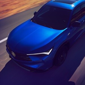 Acura 2025 ADX A-Spec with Advance Package in Adriatic Sea Blue Metallic