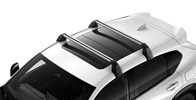 2026 Acura ADX shown in Platinum White Pearl featuring the Roof Rack accessory.