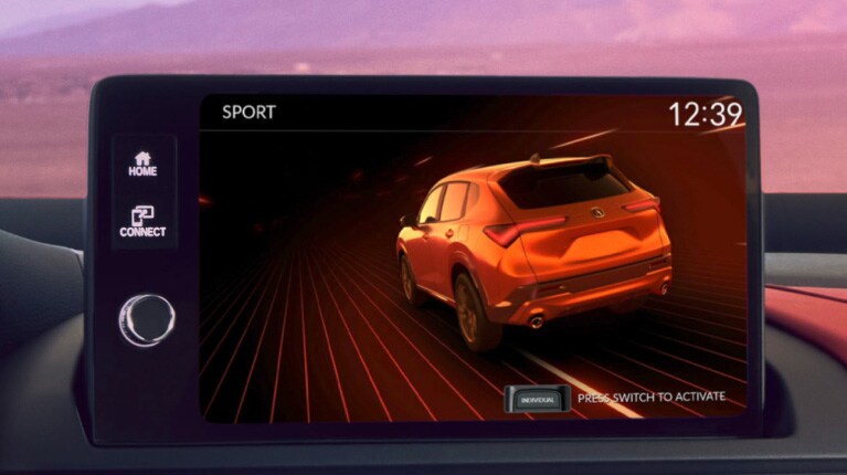 2026 Acura ADX featuring the Integrated Dynamics System in Sport mode.