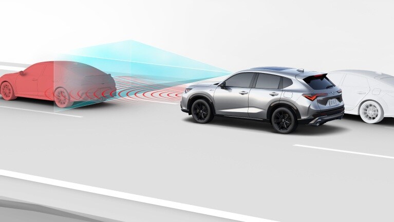 2026 Acura ADX featuring the Collision Mitigation Braking System.