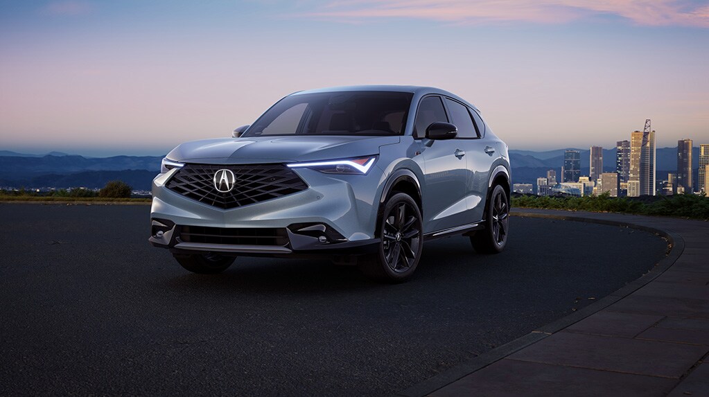 Exterior View of 2026 Acura RDX A-Spec in Urban Gray Pearl