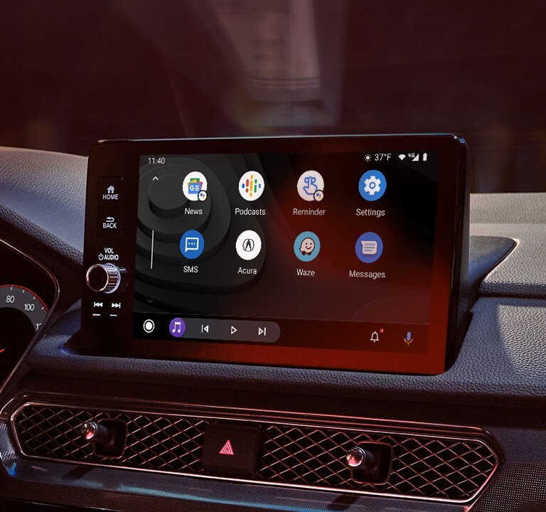 2025 Acura INTEGRA Features Smart Connection Android Auto Integration
