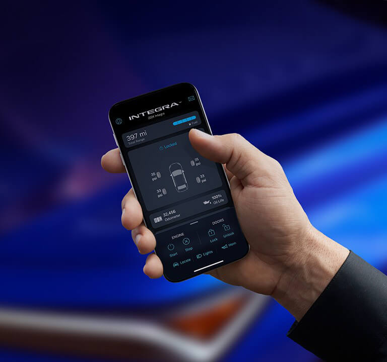 2025 Integra acuralink app open