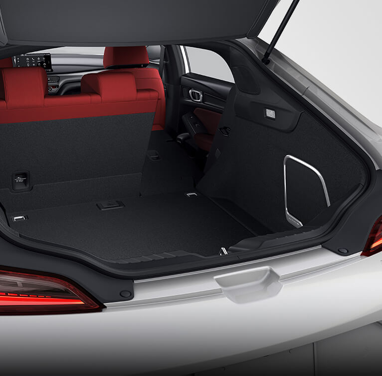 2025 Acura INTEGRA Features Cargo space both down
