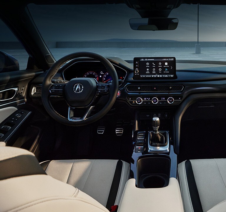 2025 Integra interior cabin in orchid