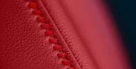 2025 Integra red stitching detail