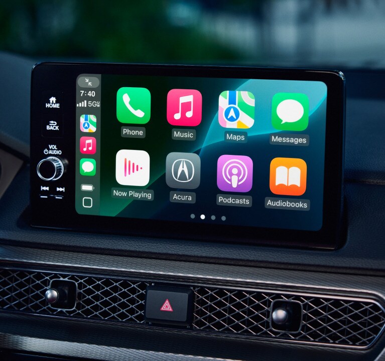 2026 Acura Integra featuring Smart Connection Apple CarPlay Integration.