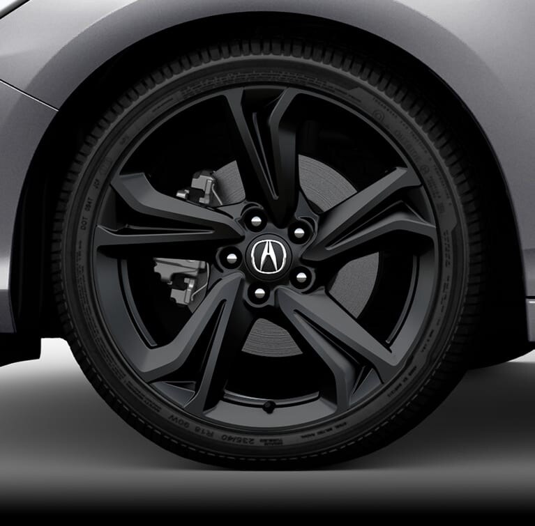 2026 Acura Integra featuring 19-in Matte Black Accessory.