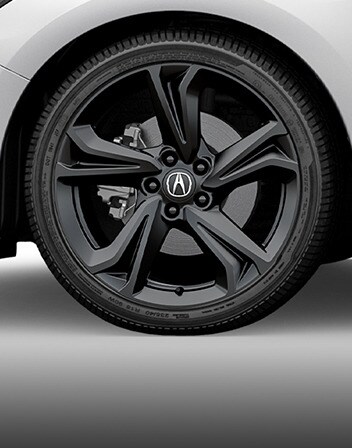 2026 Acura Integra 19-in Matte Black Wheels accessory.