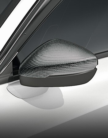 2026 Acura Integra Carbon Fiber Mirror Cover accessory.