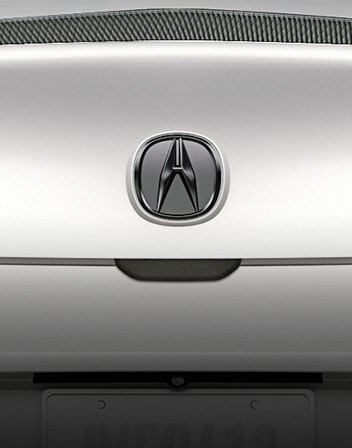 2026 Acura Integra Gloss Black Emblems accessory.