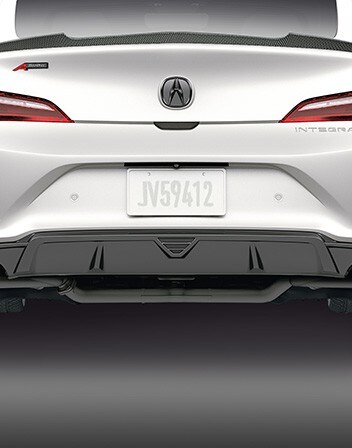 2026 Acura Integra Rear Diffuser accessory.