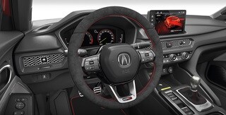2026 Acura Integra Type S Alcantara Steering Wheel accessory.
