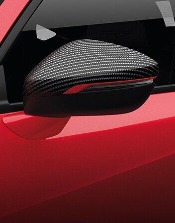 2026 Acura Integra Type S Carbon Fiber Mirror Cover accessory.