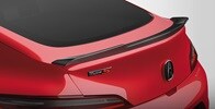 2026 Acura Integra Type S Carbon Fiber Tailgate Spoiler accessory.
