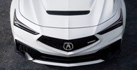 2026 Acura Integra front top view.