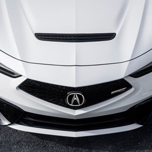 2026 Acura Integra front top view.