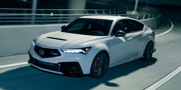2026 Acura Integra Type S in Platinum White Pearl.