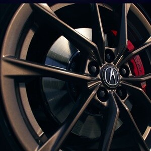 2026 Acura Integra caliper detail.