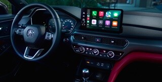 2026 Acura Integra center display.