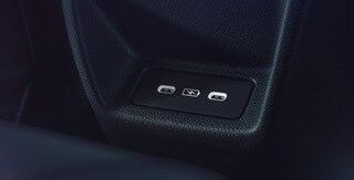 2026 Acura Integra with the rear USB ports.