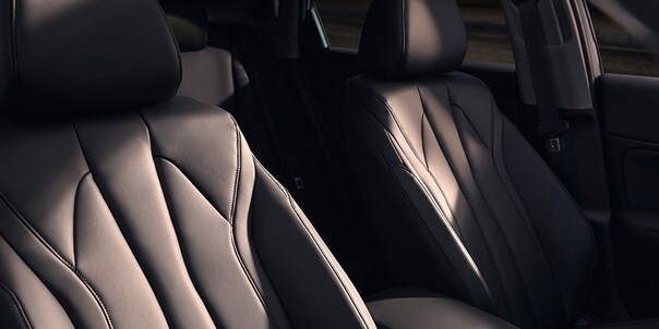 2026 Acura Integra ebony seats detail.