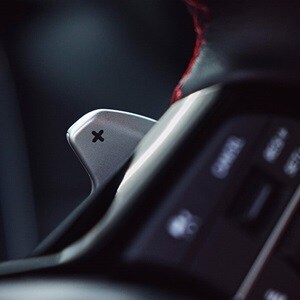 2026 Acura Integra paddle shifter.