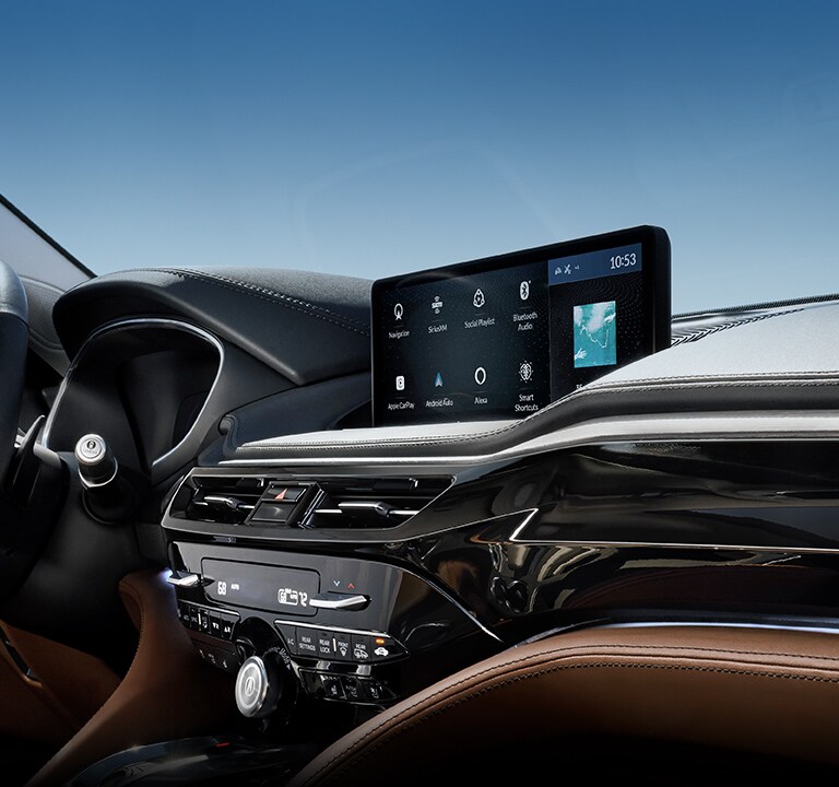 2022 Acura MDX HD Center Display close up