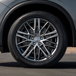 2022 Acura MDX larger and wider 20 in wheels