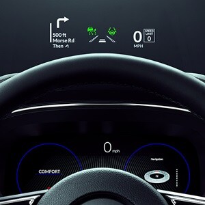 2022 Acura MDX Head-Up Display