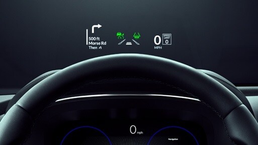 2026 Acura MDX Head-Up Display