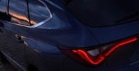 2026 Acura MDX with Chicane™ LED taillights a rear view