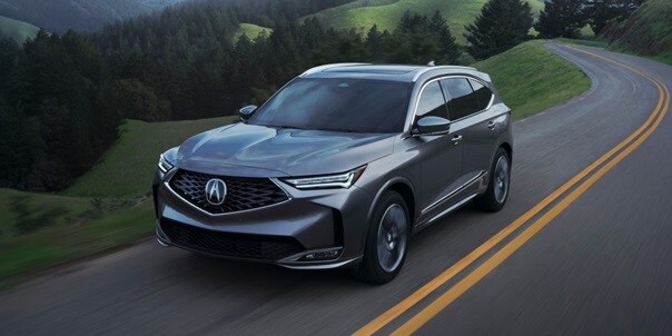 2026 Acura MDX in Liquid Carbon Metallic