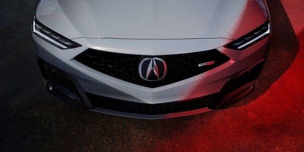 2026 Acura MDX Type S Advance in Urban Gray Pearl top front view