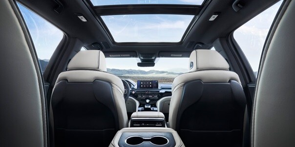 2026 Acura MDX with the wide panoramic moonroof