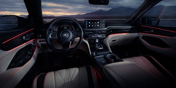 2026 Acura MDX Type S Advance premium, driver-focused interior design