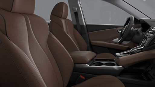 Acura 2026 RDX SH-AWD with Advance Package and Espresso interior showing First-Class Seating