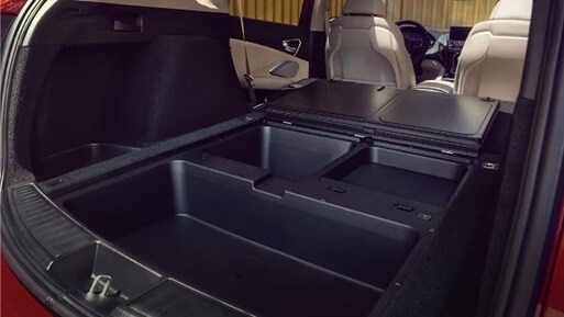 Acura 2026 RDX with Technology Package with Parchment interior showing cargo capacity