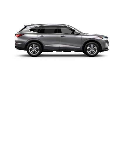 MDX side view in Lunar Silver Metallic