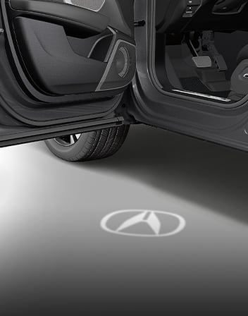 Acura 2026 RDX logo pattern projector